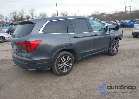 2018 Honda Pilot Ex-L from USA, damaged, VIN 5FNYF6H56JB028571